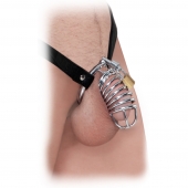 Кольцо верности Extreme Chastity Belt с фиксацией головки - Pipedream - купить с доставкой в Химках