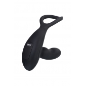 Черный стимулятор простаты Maud с вибрацией - Levett - в Химках купить с доставкой