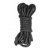 Черная веревка Do Not Disturb - 5 м. - Lola Games - купить с доставкой в Химках