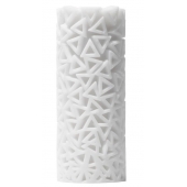 Белый 3D мастурбатор PILE - Tenga - в Химках купить с доставкой