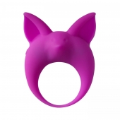 Фиолетовое эрекционное кольцо Kitten Kyle - Lola Games - в Химках купить с доставкой