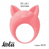 Оранжевое эрекционное кольцо Lemur Remi - Lola Games - в Химках купить с доставкой