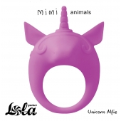 Фиолетовое эрекционное кольцо Unicorn Alfie - Lola Games - в Химках купить с доставкой