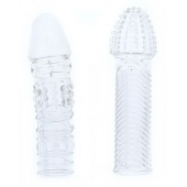 Комплект из 2 прозрачных насадок на пенис PENIS EXTENDER PACK - Dream Toys - в Химках купить с доставкой