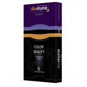 Разноцветные презервативы DOMINO Colour Beauty - 6 шт. - Domino - купить с доставкой в Химках