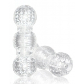 Прозрачный фигурный мастурбатор Master Stroker - Blush Novelties - в Химках купить с доставкой