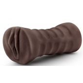 Коричневый мастурбатор-вагина Hot Chocolate Brianna - Blush Novelties - в Химках купить с доставкой