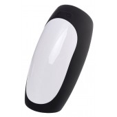 Черно-белый перезаряжаемый мастурбатор Erotist Hailstorm - Erotist Adult Toys - в Химках купить с доставкой