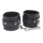 Черные наручники Surrender Wrist Restraints - Chisa - купить с доставкой в Химках