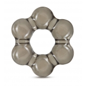 Дымчатое эрекционное кольцо Stay Hard Thick Bead Cock Ring - Blush Novelties - в Химках купить с доставкой