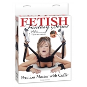 Фиксатор для рук и ног Fetish Fantasy Series Position Master With Cuffs - Pipedream - купить с доставкой в Химках
