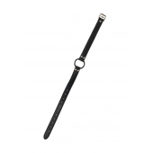 Черный кляп-кольцо Modesty - Lola Games - купить с доставкой в Химках