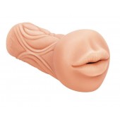 Телесный мастурбатор-ротик Sweet Lips - Lola Games - в Химках купить с доставкой