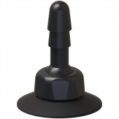 Плаг с присоской для фиксации насадок Deluxe 360° Swivel Suction Cup Plug - Doc Johnson - купить с доставкой в Химках