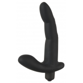Черный вибромассажер простаты Naughty Finger Prostate Vibe - 13,8 см. - Orion - в Химках купить с доставкой