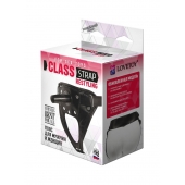 Черный пояс для насадок CLASS STRAP Restyling - LOVETOY (А-Полимер) - купить с доставкой в Химках