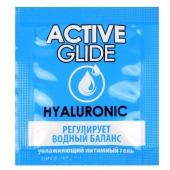 Лубрикант на водной основе Active Glide с гиалуроновой кислотой - 3 гр. - Биоритм - купить с доставкой в Химках