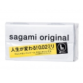 Презервативы Sagami Original 0.02 L-size увеличенного размера - 10 шт. - Sagami - купить с доставкой в Химках