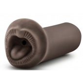 Коричневый мастурбатор-ротик Naughty Nicole - Blush Novelties - в Химках купить с доставкой