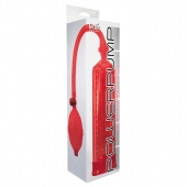 Красная вакуумная помпа Power Pump Red - Toy Joy - в Химках купить с доставкой