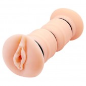 Телесный вибромастурбатор-вагина Michelle - Baile - в Химках купить с доставкой
