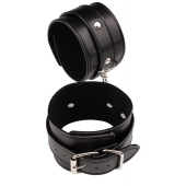 Черные оковы Classic Ankle Cuffs - Chisa - купить с доставкой в Химках