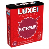 Текстурированные презервативы LUXE Royal Extreme - 3 шт. - Luxe - купить с доставкой в Химках