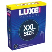 Презервативы увеличенного размера LUXE Royal XXL Size - 3 шт. - Luxe - купить с доставкой в Химках