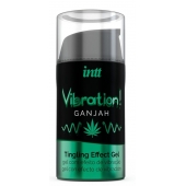 Жидкий интимный гель с эффектом вибрации Vibration! Ganjah - 15 мл. - INTT - купить с доставкой в Химках