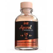 Массажный гель с согревающим эффектом Aperol - 30 мл. - INTT - купить с доставкой в Химках