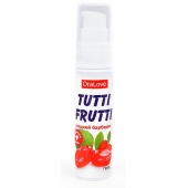 Гель-смазка Tutti-frutti со вкусом барбариса - 30 гр. - Биоритм - купить с доставкой в Химках