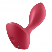 Красный вибромассажёр простаты Satisfyer Backdoor Lover - 14 см. - Satisfyer - в Химках купить с доставкой