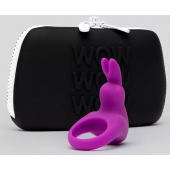 Фиолетовое эрекционное виброкольцо Happy Rabbit Cock Ring Kit - Happy Rabbit - в Химках купить с доставкой