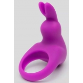 Фиолетовое эрекционное виброкольцо Happy Rabbit Cock Ring Kit - Happy Rabbit - в Химках купить с доставкой