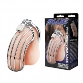 Металлическая клетка Prisoner Cock Сage с замком - BlueLine - купить с доставкой в Химках