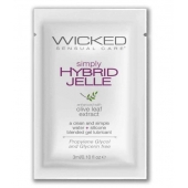 Гель-лубрикант на водно-силиконовой основе Simply Hybrid Jelle - 3 мл. - Wicked - купить с доставкой в Химках