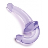 Фиолетовый безремневой страпон Strapless Strap-On - Lux Fetish - купить с доставкой в Химках