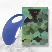 Синее кольцо с вибрацией Thor Cockring - FeelzToys - в Химках купить с доставкой