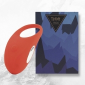 Красное кольцо с вибрацией Thor Cockring - FeelzToys - в Химках купить с доставкой