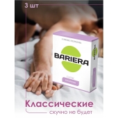 Классические презервативы Bariera Classic - 3 шт. - Bariera - купить с доставкой в Химках