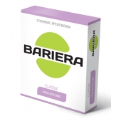 Классические презервативы Bariera Classic - 3 шт. - Bariera - купить с доставкой в Химках