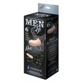 Пустотелый фаллопротез MEN STYLE - 17,5 см. - LOVETOY (А-Полимер) - купить с доставкой в Химках