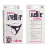 Трусы для страпона с универсальным креплением Universal Love Rider Luxe Harness - California Exotic Novelties - купить с доставкой в Химках