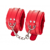 Красные оковы Anonymo из искусственной кожи - ToyFa - купить с доставкой в Химках
