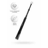 Черный флоггер Anonymo - 64 см. - ToyFa - купить с доставкой в Химках