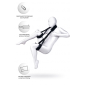 Черные кожаные стропы для фиксации Anonymo - ToyFa - купить с доставкой в Химках