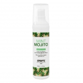 Разогревающее массажное масло с ароматом мохито Gourmet Mint Mojito - 50 мл. - Exsens - купить с доставкой в Химках