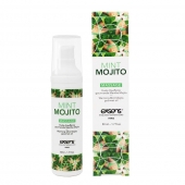 Разогревающее массажное масло с ароматом мохито Gourmet Mint Mojito - 50 мл. - Exsens - купить с доставкой в Химках