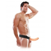 Полый страпон 8  Hollow Strap-On телесного цвета - 19 см. - Pipedream - купить с доставкой в Химках