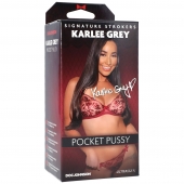Мастурбатор-вагина Karlee Grey ULTRASKYN Pocket Pussy - Doc Johnson - в Химках купить с доставкой